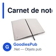 Carnet de notes A5 personnalisable en coton recyclé avec logo | Tamytrice - Miniature 4