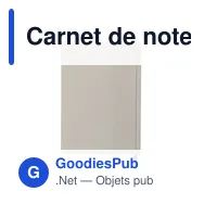 Carnet de notes A5 personnalisable en coton recyclé avec logo | Tamytrice - Miniature 10