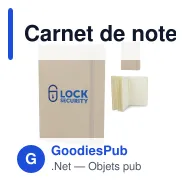 Carnet de notes personnalisable A5 en papier d'herbe avec logo - Herbe - Miniature 1