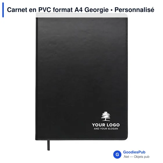 Carnet personnalisable A4 avec logo pour entreprises - Image 6
