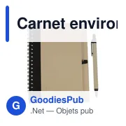 Carnet environ A5 avec stylo bille | Salvatore - Miniature 6