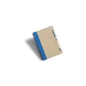 Variante bleu - Carnet environ A5 avec stylo bille | Salvatore