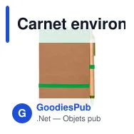 Carnet environ A6 avec stylo bille | Chapman - Miniature 11