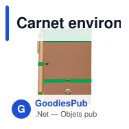 Carnet environ A6 avec stylo bille | Chapman - Miniature 12