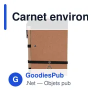 Carnet environ A6 avec stylo bille | Chapman - Miniature 3
