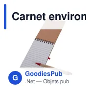 Carnet environ A6 avec stylo bille | Chapman - Miniature 10