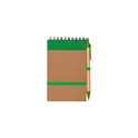 Variante vert - Carnet environ A6 avec stylo bille | Chapman