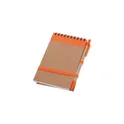 Variante orange - Carnet environ A6 avec stylo bille | Chapman