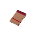 Variante rouge - Carnet environ A6 avec stylo bille | Chapman