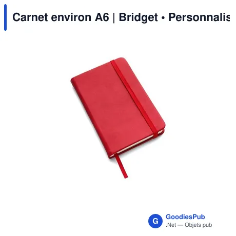 Carnet environ A6 | Bridget