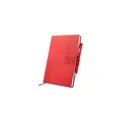 Variante rouge - Carnet personnalisable Lemara avec logo - Papeterie B2B
