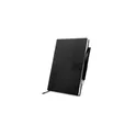 Variante noir - Carnet personnalisable Lemara avec logo - Papeterie B2B