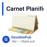 Carnet planificateur personnalisable avec logo - Gambel - Miniature 4