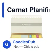 Carnet planificateur personnalisable avec logo - Gambel - Miniature 5