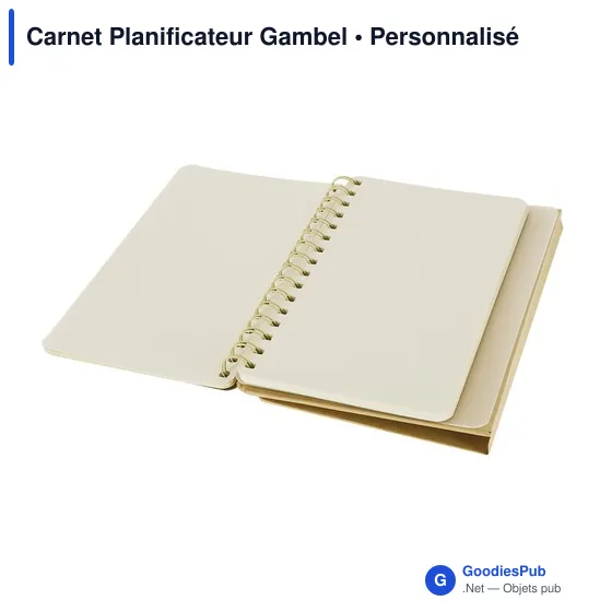 Carnet planificateur personnalisable avec logo - Gambel - Image 6