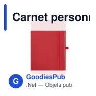 Carnet personnalisable A5 en PU et papier FSC avec logo - Sora A5 - Miniature 7