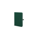 Variante Vert foncé - Carnet personnalisable A6 en PU et papier FSC avec logo - Sora A6