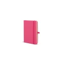 Variante Rose - Carnet personnalisable A6 en PU et papier FSC avec logo - Sora A6