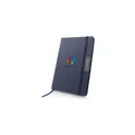 Variante bleu marine - Carnet A5 personnalisable en RPET avec logo - Raysha