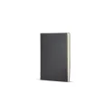 Variante Noir / Noir - Carnet personnalisable A5 à couverture souple en PU avec logo - Yuzu