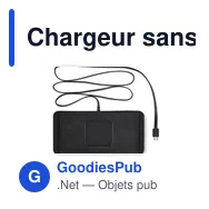 Chargeur sans fil personnalisable pour voiture avec logo - CARPA - Miniature 2