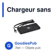 Chargeur sans fil personnalisable pour voiture avec logo - CARPA - Miniature 4
