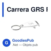 Décapsuleur personnalisable en aluminium recyclé avec logo - Carrera GRS - Miniature 5