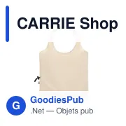 CARRIE Shopping bag pliable 140 gr/m² - Miniature 3