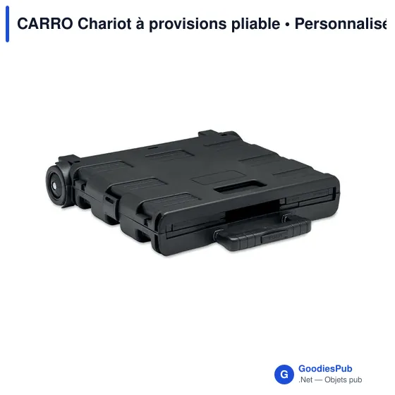 CARRO Chariot à provisions pliable - Image 2
