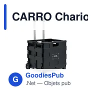 CARRO Chariot à provisions pliable - Miniature 3