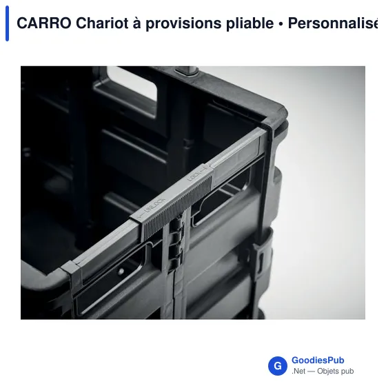CARRO Chariot à provisions pliable - Image 4