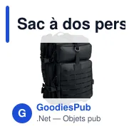 Sac à dos personnalisable CARRYCONFI avec logo pour ordinateur - Miniature 1