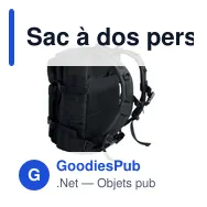 Sac à dos personnalisable CARRYCONFI avec logo pour ordinateur - Miniature 2