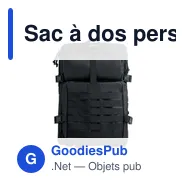 Sac à dos personnalisable CARRYCONFI avec logo pour ordinateur - Miniature 3