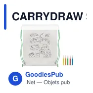 CARRYDRAW Sac à cordon non tissé - Miniature 5