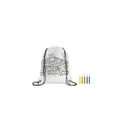 Variante blanc - CARRYDRAW Sac à cordon non tissé