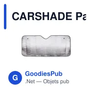 CARSHADE Pare-soleil pliable - Miniature 3