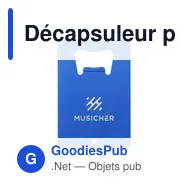 Décapsuleur personnalisable en aluminium recyclé avec logo - Carta Opener GRS - Miniature 5