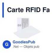 Carte RFID Fatton - Miniature 1