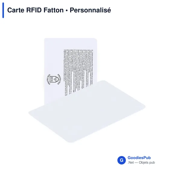 Carte RFID Fatton - Image 1