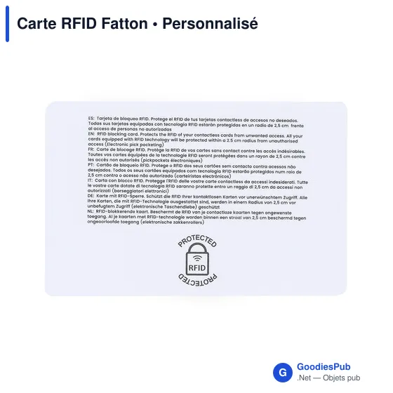 Carte RFID Fatton - Image 4