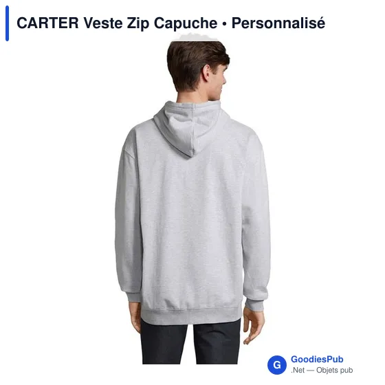 CARTER Veste Zip Capuche - Image 11