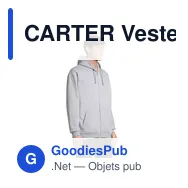 CARTER Veste Zip Capuche - Miniature 12