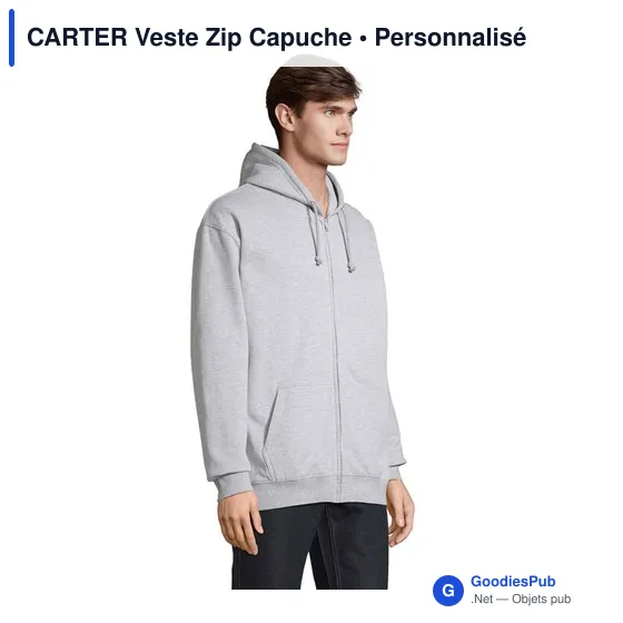CARTER Veste Zip Capuche - Image 12