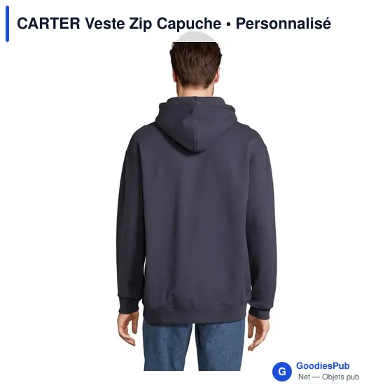 CARTER Veste Zip Capuche - Image 5