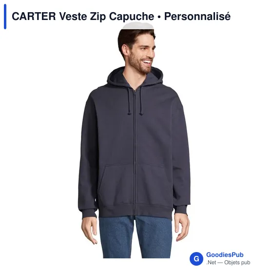 CARTER Veste Zip Capuche - Image 7