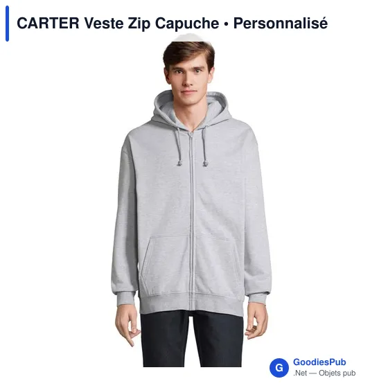 CARTER Veste Zip Capuche - Image 10