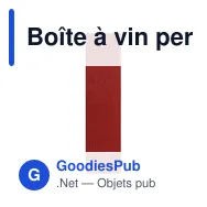 Boîte à vin personnalisable Faye pour logo - Packaging élégant - Miniature 9