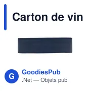 Carton de vin personnalisable pour 2 bouteilles avec logo | Reid - Miniature 4
