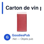 Carton de vin personnalisable pour 2 bouteilles avec logo | Reid - Miniature 10